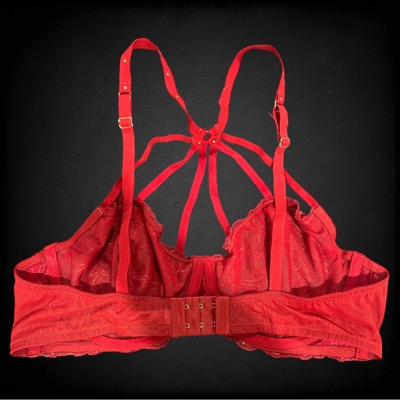 Adore Me Red‎ Etty Bra 38D - Picture 2 of 3
